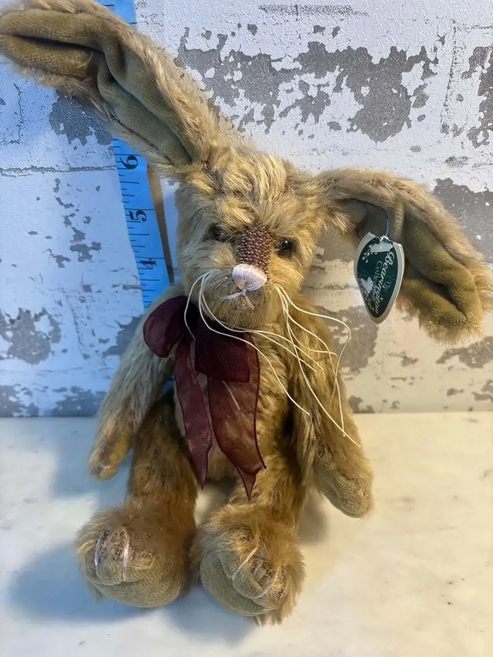 Bearington Collection Willie Plush Bunny Rabbit 4095 with Tags